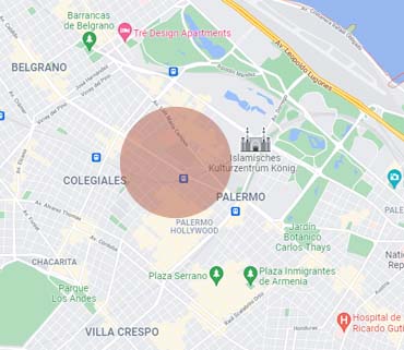 Sprachschule Buenos Aires - Lage