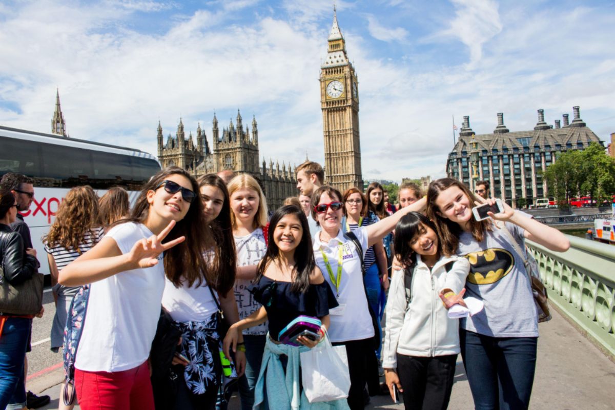 Englisch Sprachreisen Schüler und Schülerinnen London England