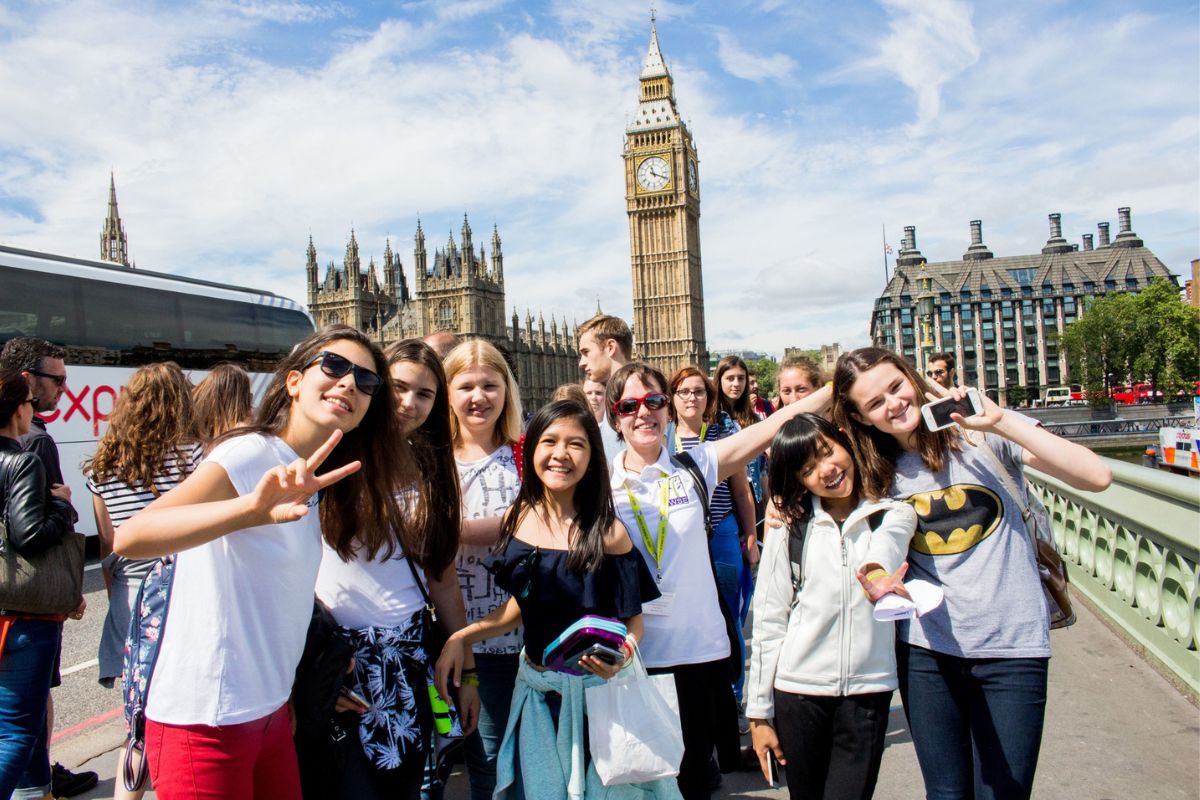 Schüler Schülerinnen Sprachreisen England London LWC