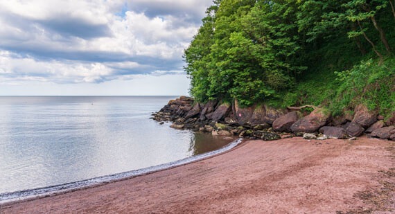 Familiensprachreisen Sprachreisen Englisch Südengland Torquay Torbay Devon Strand