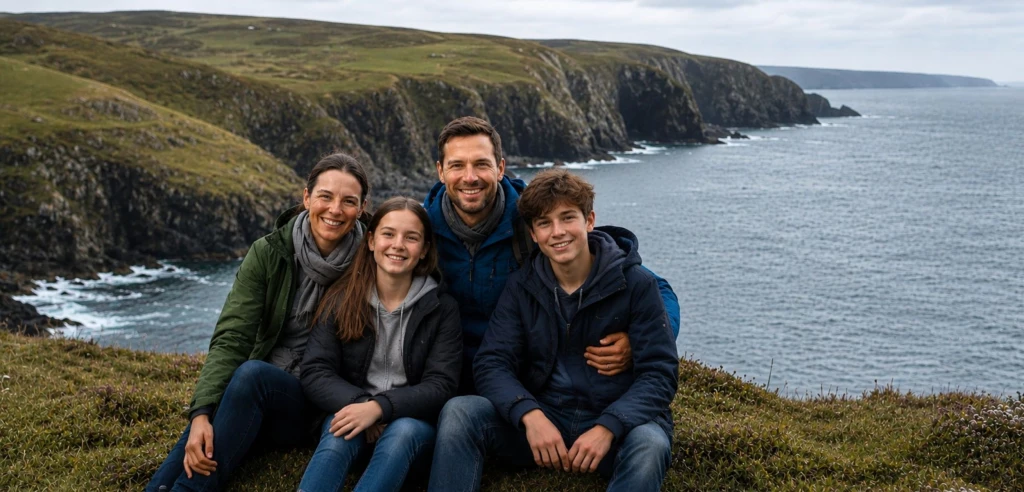 Familiensprachreise Donegal, Irland